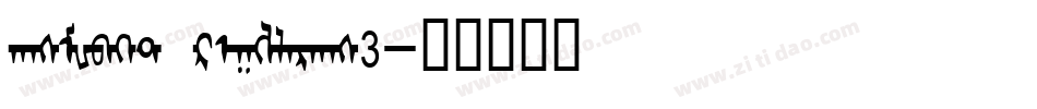 hasMWbkt Regularhas3字体转换